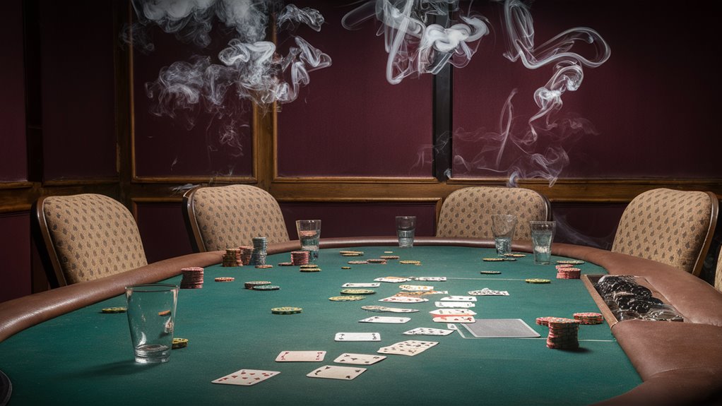 calming gray gambling stakes