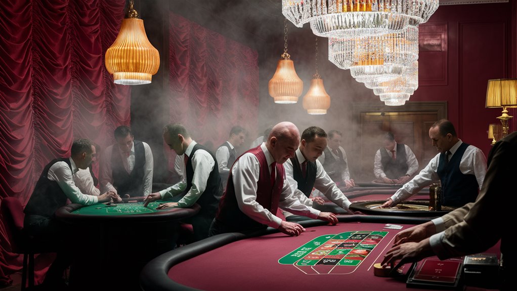 luxurious casino s atmospheric gaming