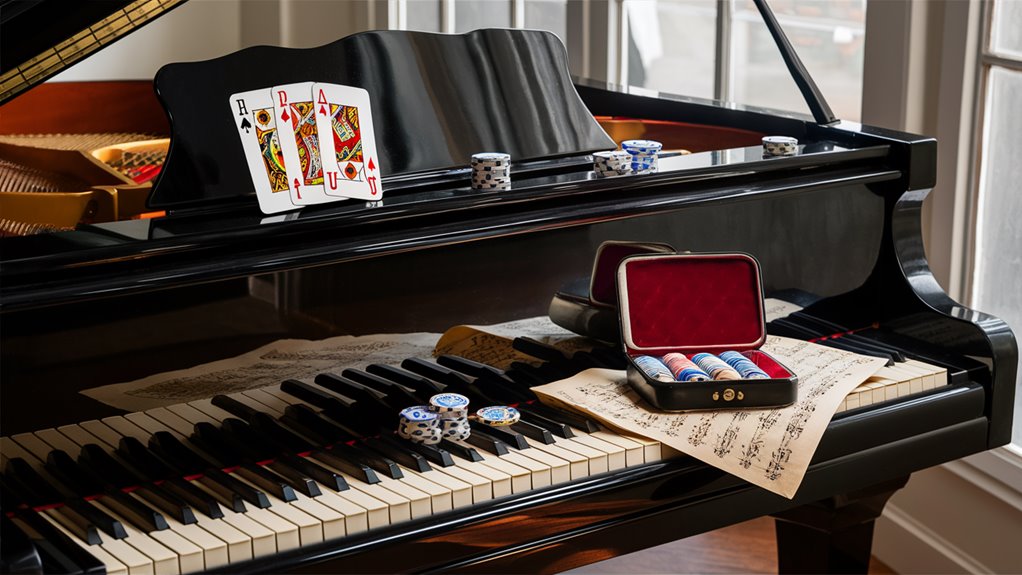 music and gambling collide