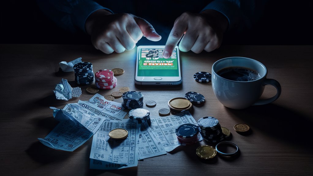 betting escalates into dependency