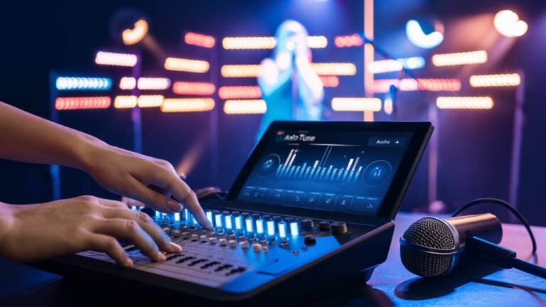 enhance karaoke with auto tune