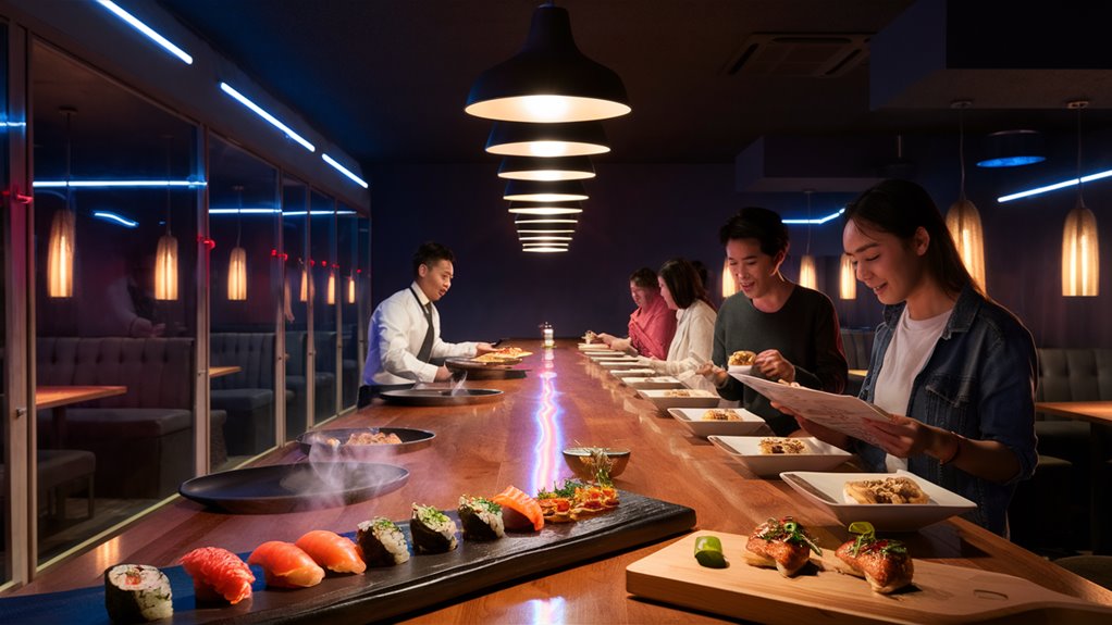 karaoke bars with cuisine
