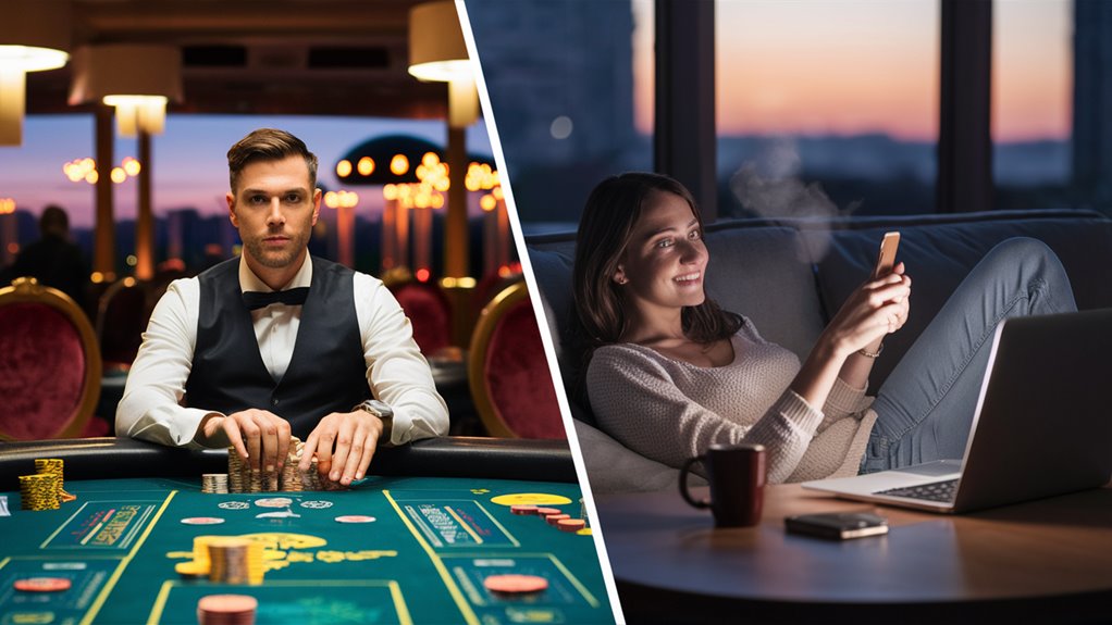live or online casino