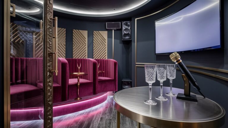 luxurious private singing experience