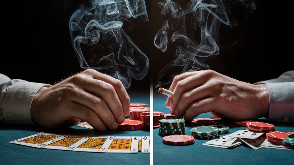 poker combines luck and skill