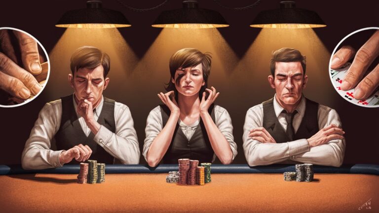 read players physical tells