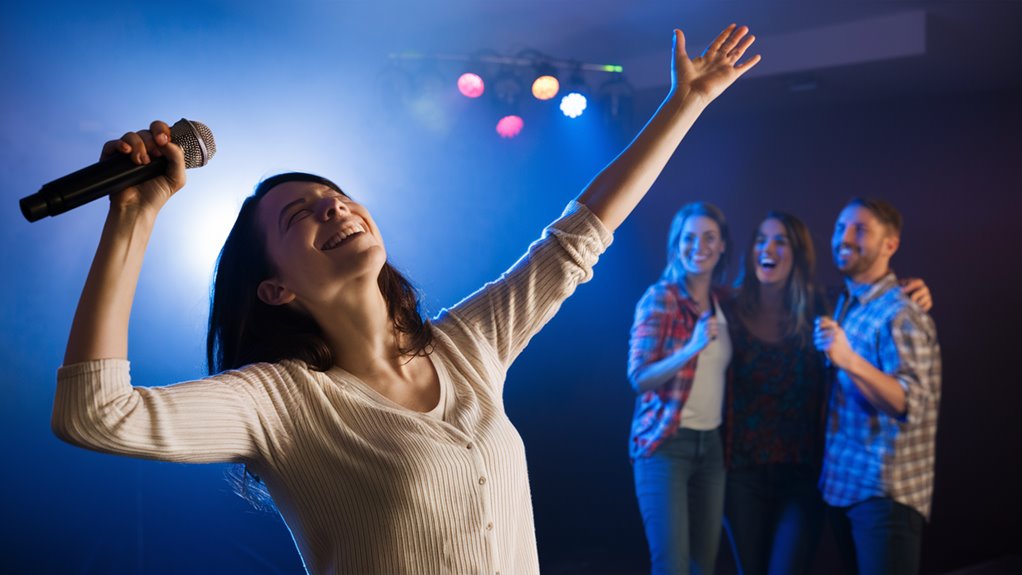 singing reduces stress