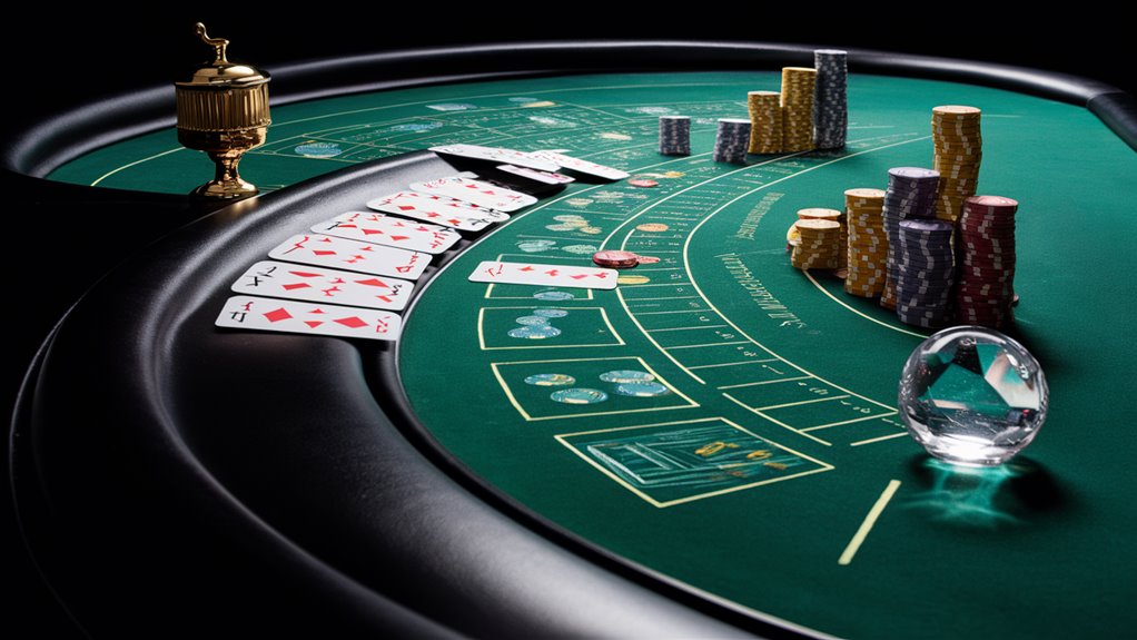 count cards while playing baccarat