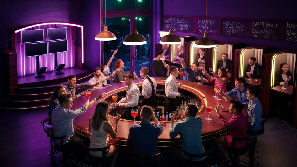 evening drinks at discounts