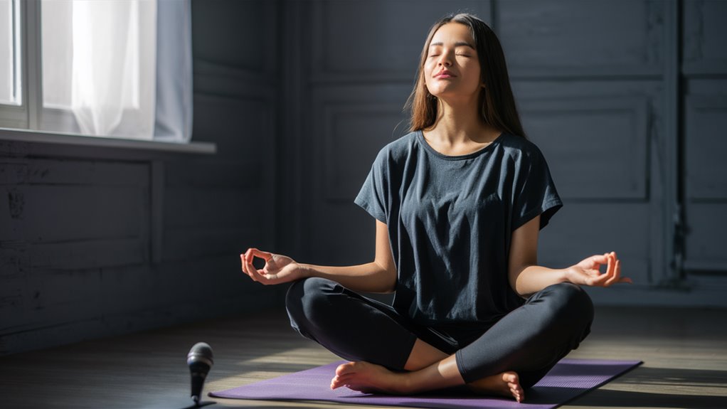 inhale and exhale slowly