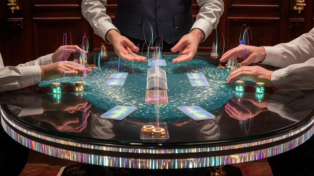 interactive digital display furniture