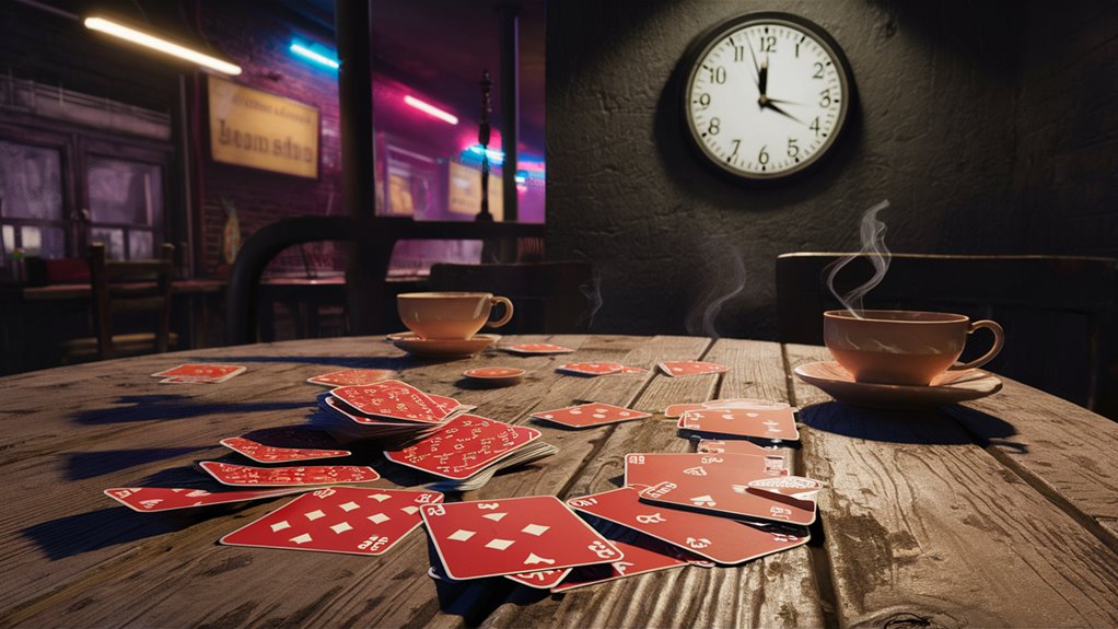 no playing cards allowed