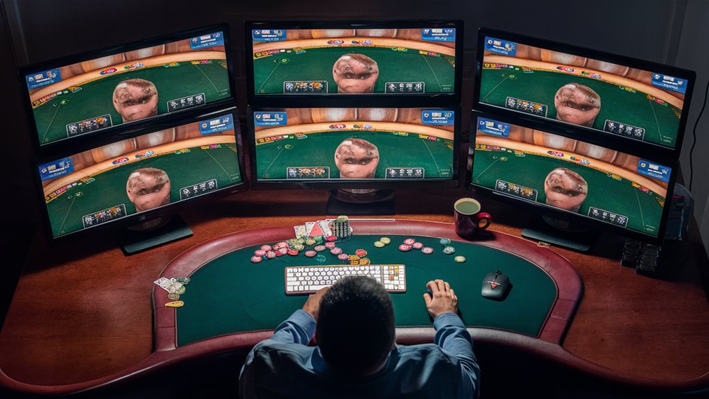 poker player table errors