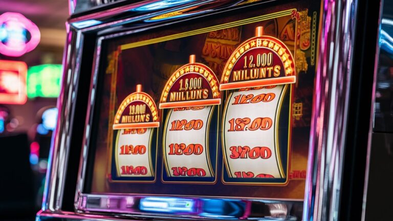 progressive gambling jackpot instructions