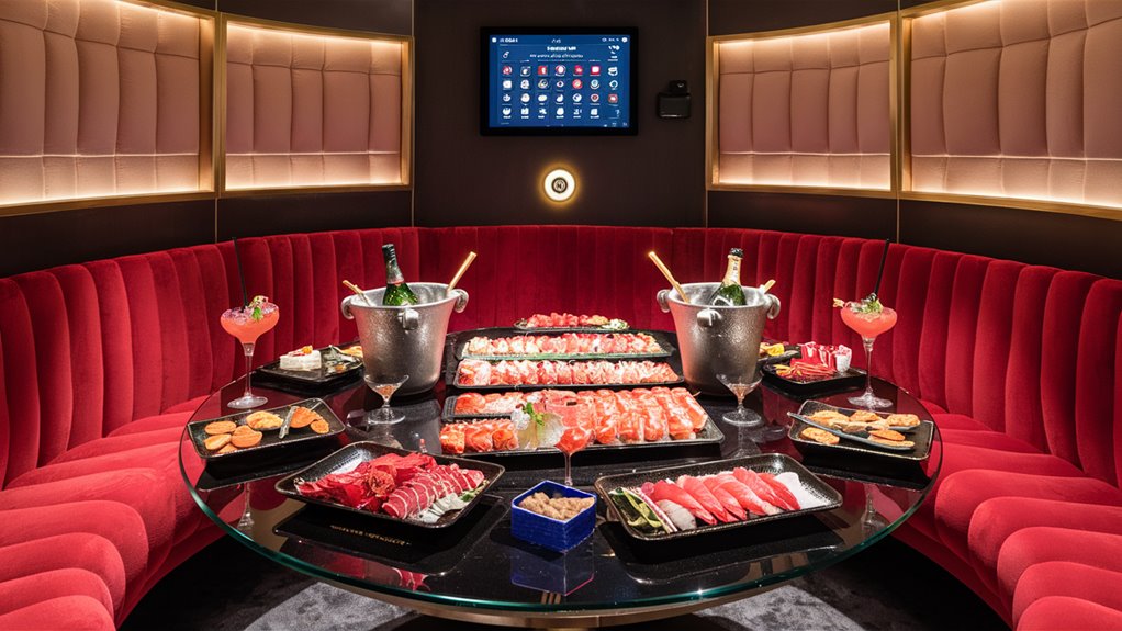 restaurant menu service options
