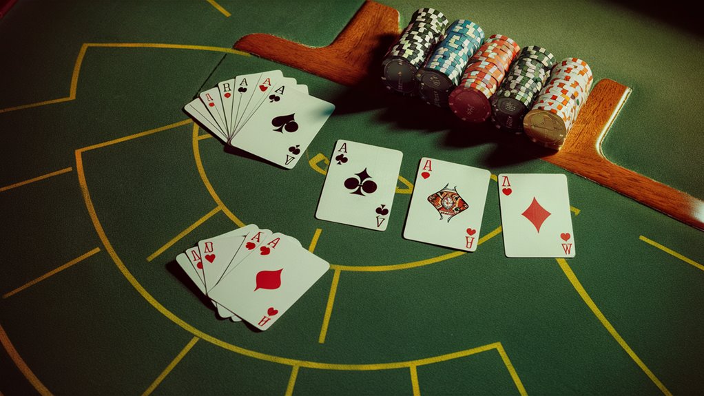 track blackjack card values